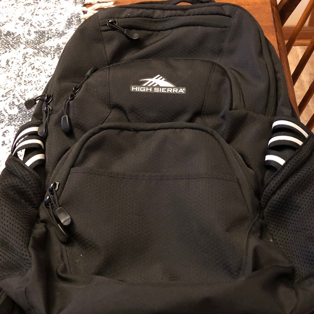 High Sierra Black Men's Laptop Backpack